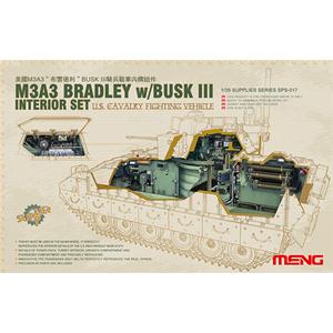 MENG MODEL: 1/35; set di interni per U.S. Cavalry Fighting Vehicle M3A3 BRADLEY w/BUSK III