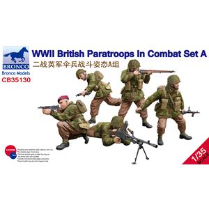 Bronco Models: 1/35; Paracadutisti inglesi WWII in combattimento, Set A