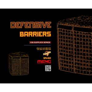 MENG MODEL: 1/35 Barriere difensive (RESINA - 2 pezzi)