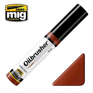 AMMO OF MIG: OILBRUSHER colore RUGGINE (colore ad olio pre-diluito con pennello applicatore nel tappo)