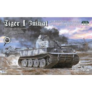 BORDER MODEL: 1/72; Sd.Kfz.181 Pz.Kpfw.VI Ausf.E Tiger I Initial Production s.Pz.Abt. 502, No100 (con canna in metallo sulla prima tiratura)