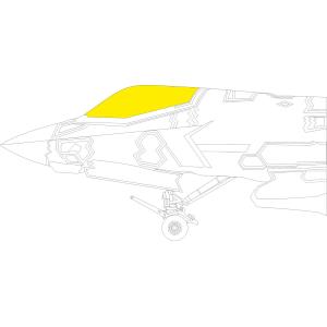 EDUARD: 1/48 ; F-35B TFace - mascherina doppia per verniciatura kit TAMIYA 61125