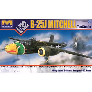 HONG KONG MODEL: 1/32 B-25J Mitchell 'Strafer'