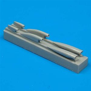 Quickboost: scala 1:48 ;  MiG-21 PFM air cooling scoops (ACADEMY)