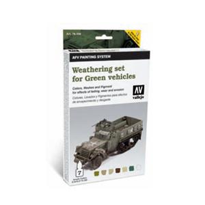 Vallejo AFV Weathering System: Weathering for Green vehicles
