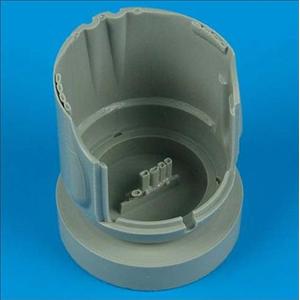 Quickboost: scala 1:48 ;  Fw 190A-5 Cowling with exhaust - EDUARD
