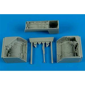 AIRES: MiG-23 Flogger wheel bay - TRUMPETER