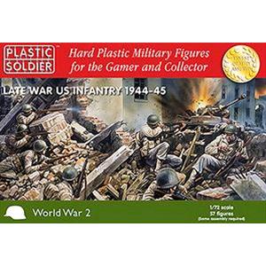 PLASTIC SOLDIER CO: 1/72 Fanteria Americana 1944-45 