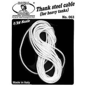 Royal Model: 1/35; Tank steel cables (for heavy tanks)