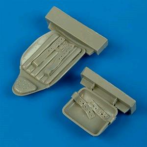 Quickboost: scala 1:32 ;  MiG-3 seat with safety belts - TRUMPETER