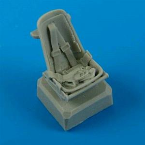 Quickboost: scala 1:72 ;  Bf 109E seat with safety belts