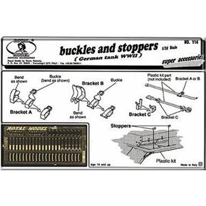 Royal Model: 1/35; Buckles and stoppers (German tank)