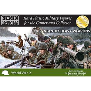 PLASTIC SOLDIER CO: 15mm American Heavy Weapons 1944-45