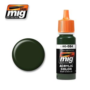 AMMO OF MIG: colore acrilico 17ml; NATO GREEN