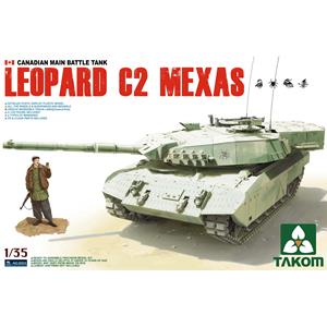 TAKOM MODEL: 1/35; Canadian MBT Leopard C2 MEXAS