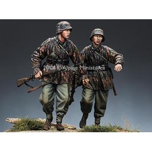 Alpine Miniatures: 1/35; SET due Waffen SS