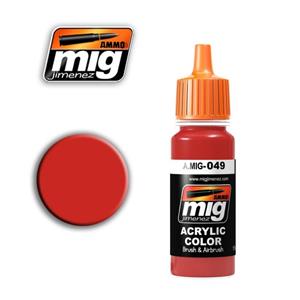 AMMO OF MIG: colore acrilico 17ml; RED