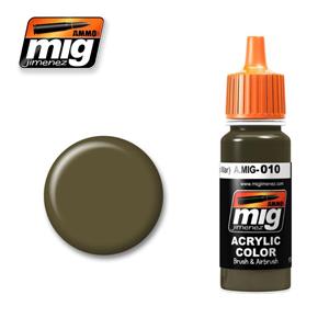 AMMO OF MIG: acrylic paint 17ml; RAL 7028 DUNKELGELB (MID WAR)