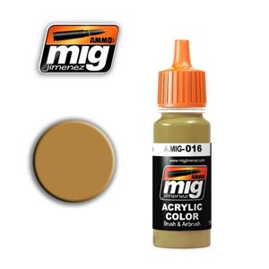 AMMO OF MIG: acrylic paint 17ml; RAL 8020 GELBBRAUN
