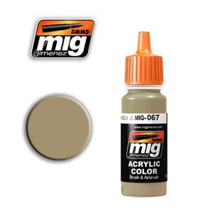 AMMO OF MIG: colore acrilico 17ml; IDF SAND GREY '73