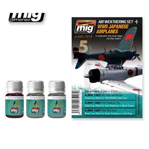 AMMO OF MIG: AIRPLANE WEATHERING SETS: WWII JAPANESE AIRPLANES