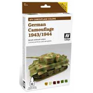 Vallejo AFV Painting System: AFV Set 6 Color - German Camouflage 1943/1944