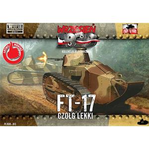FIRST TO FIGHT: 1/72 FT-17 light tank with octagonal turret and machine gun