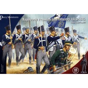 Perry Miniatures: 28mm; Prussian Line Infantry and Volunteer Jagers (46 figures) 1813-15