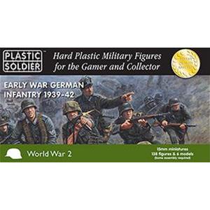 PLASTIC SOLDIER CO: 15mm fanteria Tedesca 1939-42; 138 miniature