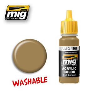 AMMO OF MIG: acrylic paint 17ml; WASHABLE DUST (RAL 8000)