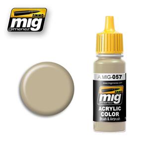 AMMO OF MIG: colore acrilico 17ml; YELLOW GREY