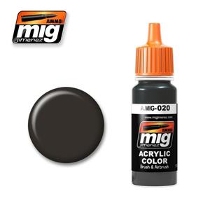 AMMO OF MIG: acrylic paint 17ml; 6K RUSSIAN BROWN