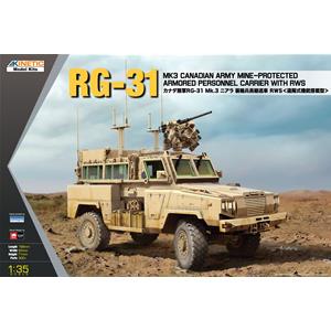 KINETIC: 1/35; RG-31 MK3 CANADA ARMY W/ CROWS