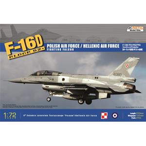 KINETIC: 1/72; F-16D Block 52+ (Polish Air Force / Hellenic Air Force) Fighting Falcon