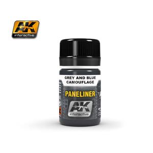 AK INTERACTIVE: PANELINER FOR GREY AND BLUE CAMOUFLAGE