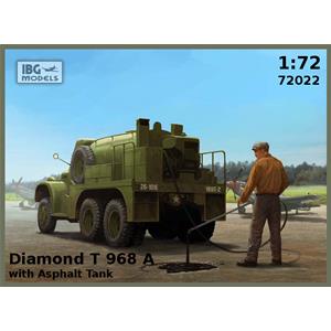 IBG MODELS: Diamond T 968A with Asphalt Tank