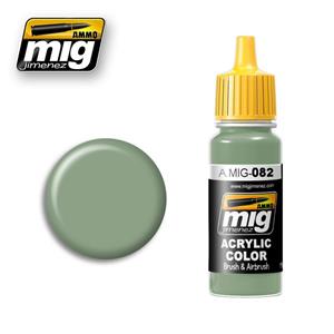 AMMO OF MIG: acrylic paint 17ml; APC INTERIOR LIGHT GREEN