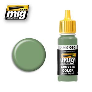 AMMO OF MIG: colore acrilico 17ml; Pale Green