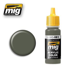 AMMO OF MIG: acrylic paint 17ml; US OLIVE DRAB VIETNAM ERA (FS 24087)