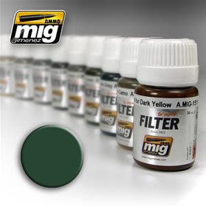 AMMO OF MIG: Filtro GREEN FOR GREY GREEN 35ml