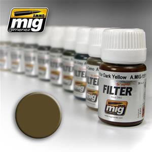 AMMO OF MIG: Filter TAN FOR 3 TONE CAMO 35ml