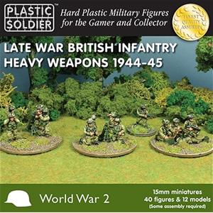 PLASTIC SOLDIER CO: 15mm fanteria Inglese con armi pesanti (late war)