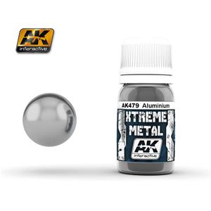 AK INTERACTIVE: XTREME METAL Aluminium - 30 ml