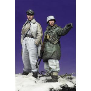 Alpine Miniatures: 1/35; set 2 ufficiali SS  LAH a Kharkov #2