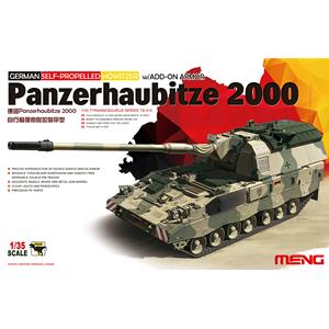 MENG MODEL: 1/35 German Panzerhaubitze 2000 Self-Propelled Howitzer W/add-on Armor