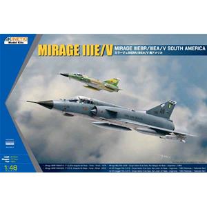 KINETIC: 1/48; Mirage IIIE/V MIRAGE IIIEBR / IIIEA / V SOUTH AMERICA