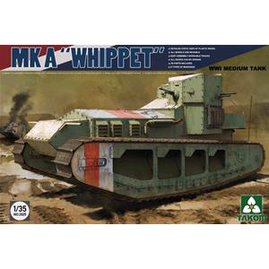 TAKOM MODEL: 1/35; WWI Medium Tank Mk A  Whippet