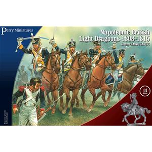 Perry Miniatures: 28mm; Napoleonic British Light Dragoons 1808-15 (14 mounted  miniatures)