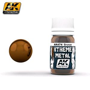 AK INTERACTIVE: XTREME METAL Bronze - 30 ml