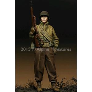 Alpine Miniatures: 1/35; soldato di fanteria USA, WWII